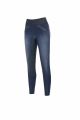 PIKEUR Athleisure Leginsy damskie z pełnym lejem silikonowym Rosa Jeans (AW'2022) - Blue